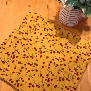 Cherry blossom accent pillow